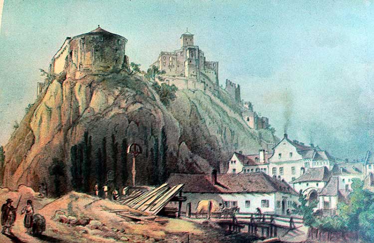 Trenčiansky hrad v minulosti